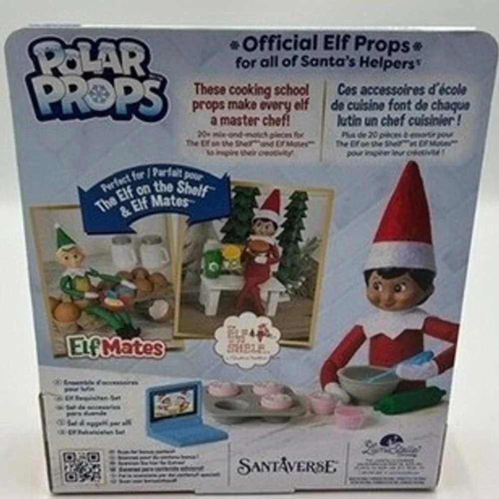 Elf on the Shelf‎ Cooking School Set 22-Piece Polar Props